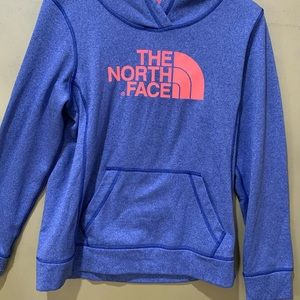 The North Face Hooded Sweatshirt. Small.